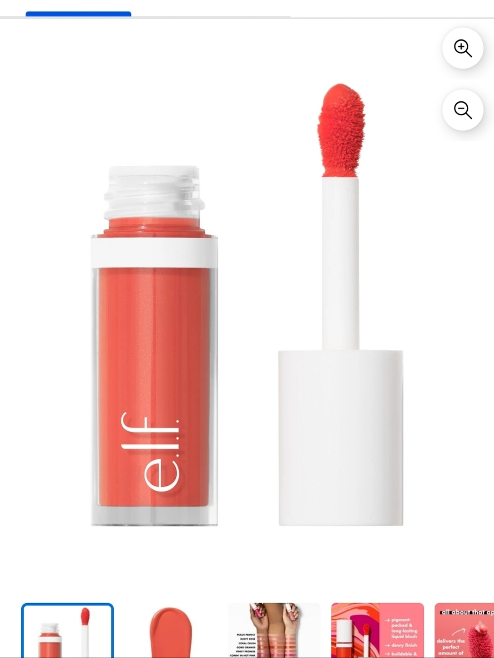 ELF Camo Liquid Blush Shade Coral Crush